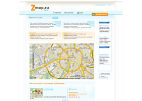 zmap.ru карта,интерактивная карта,место на карте, стоянка, гибдд, дпс, интернет, автозаправка, бензоколонка, дорожные работы